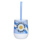 Mate Argentina "Argentina Pasion" + Bombilla + Saca Yerba
