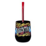 Mate Argentina "Argentina Vintage" + Bombilla + Saca Yerba