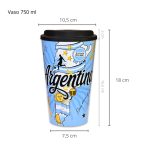 Vaso 750 ml - Argentina "ADN Argentino" - Imagen 2