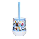 Mate Argentina "Stickers Blanco" + Bombilla + Saca Yerba - Imagen 4